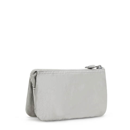 Pochettes Kipling Creativity Large Metallic Argent | FR 1502RV